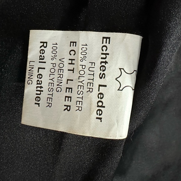 Sequin Sleeve White Leather Jacket - Picture 10 of 11